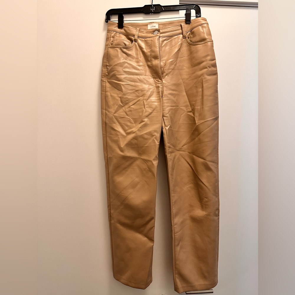 Aritzia Faux Leather Pants